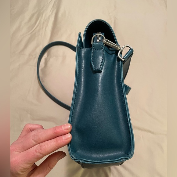 Matt & nat parallel vegan leather briefcase satchel laptop travel shoulder bag - Picture 13 of 13